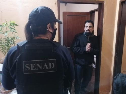 SENAD captura a distribuidor de drogas en el Barrio Molino de Luque