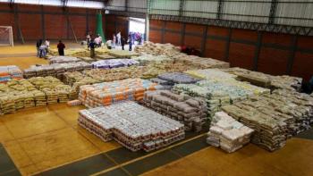 Gobierno distribuye 160.000 Kg de alimentos en Alto Paraná