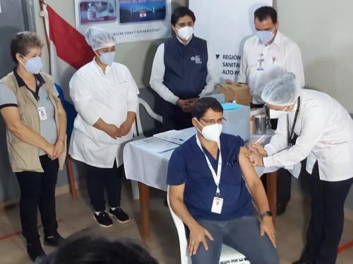 Se registró la primera reacción alérgica a la vacuna en Paraguay