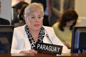 Una paraguaya como presidenta del Consejo Permanente de la OEA
