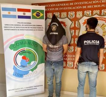 Brasileño buscado en su país por matar a un policía cayó en Paraguay