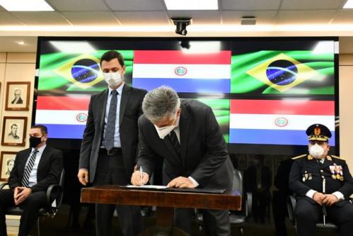 Paraguay y Brasil fortalecen lazos en la lucha contra el crimen organizado