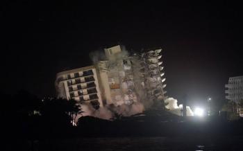 Miami: Así fue la demolición del edificio Champlain Towers South