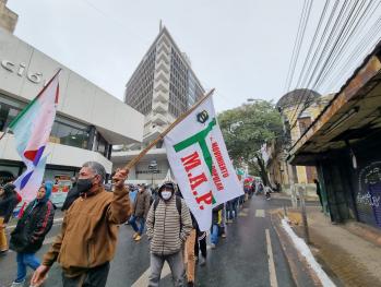Jornada de manifestaciones se concentra en  Asunción