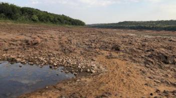 Bajante histórica: El Río Paraná se puede recorrer caminando