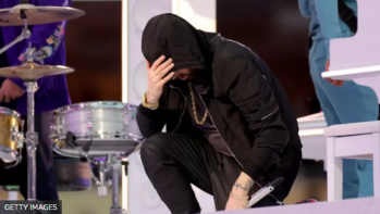 Super Bowl: ¿Eminem desafió las directivas de la NFL?