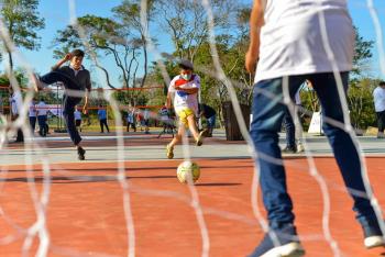 Municipios de Concepción se benefician con plazas deportivas
