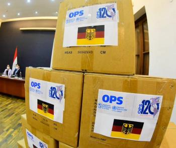 Gobierno alemán entrega 462.500 tapabocas a Paraguay