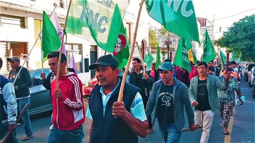 Jornada de movilizaciones: Campesinos se unen a protestas