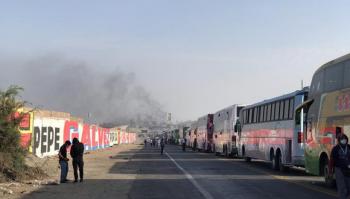 Toque de queda en Perú tras protestas de transportistas