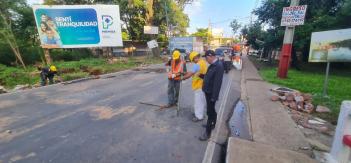 Desvíos en San Lorenzo por trabajos en el puente Ybera