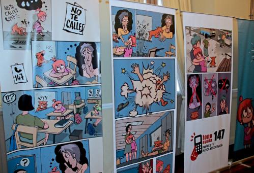 “Mirame”, una historieta para hablar de abuso sexual de niños