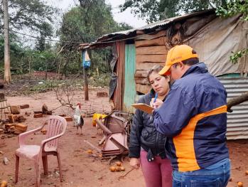 San Joaquín: Afectados por tornado reciben asistencia